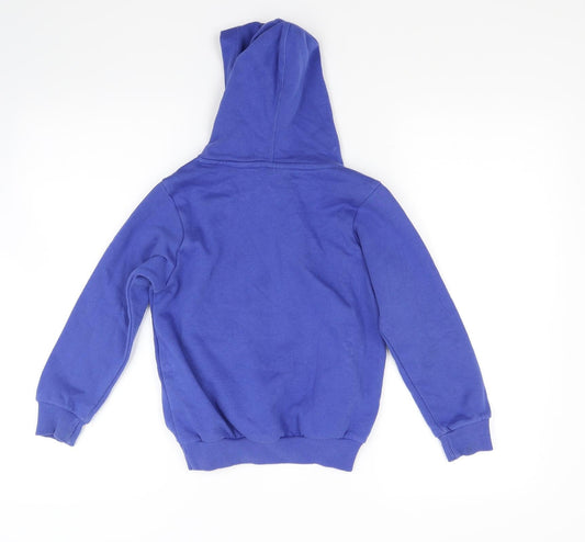 Umbro Boys Blue Jersey Pullover Hoodie Size 6-7 Years