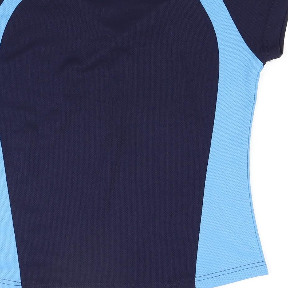 Kakoa Womens Blue Basic T-Shirt Size M