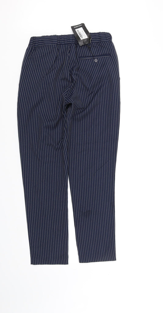 Boohoo man Womens Blue Trousers Size 30 in L29 in