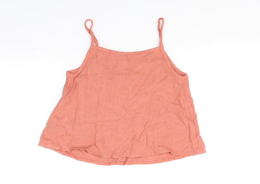 Primark Girls Pink Basic T-Shirt Size 10-11 Years