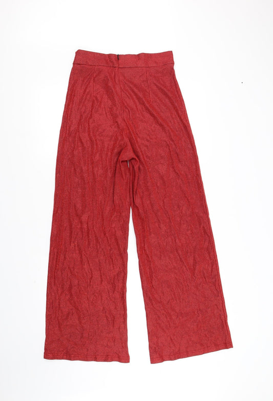 Cherry Koko Womens Red Trousers Size L L32.5 in