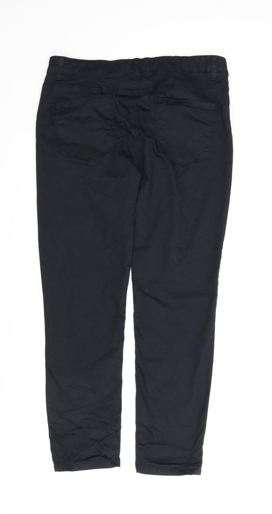 DeFacto Womens Black Skinny Jeans Size 14 L25 in