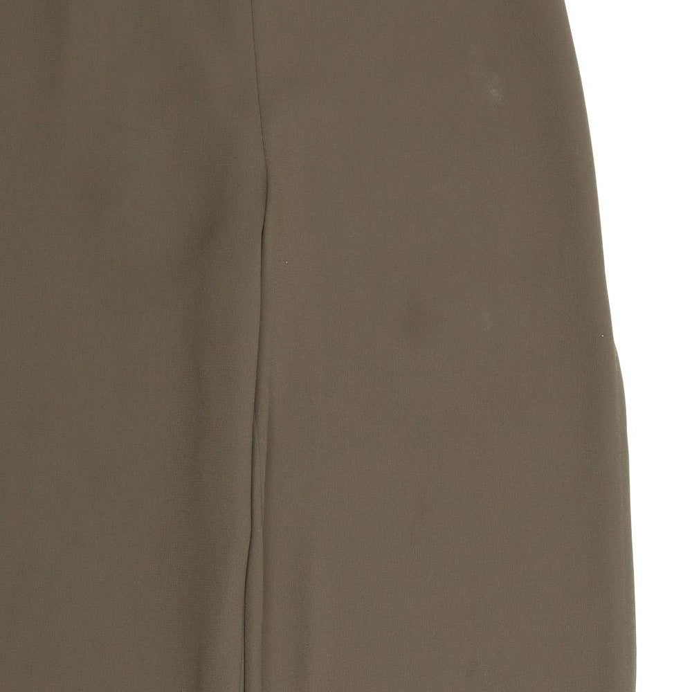 Roman Womens Brown Trousers Size 14 L27 in