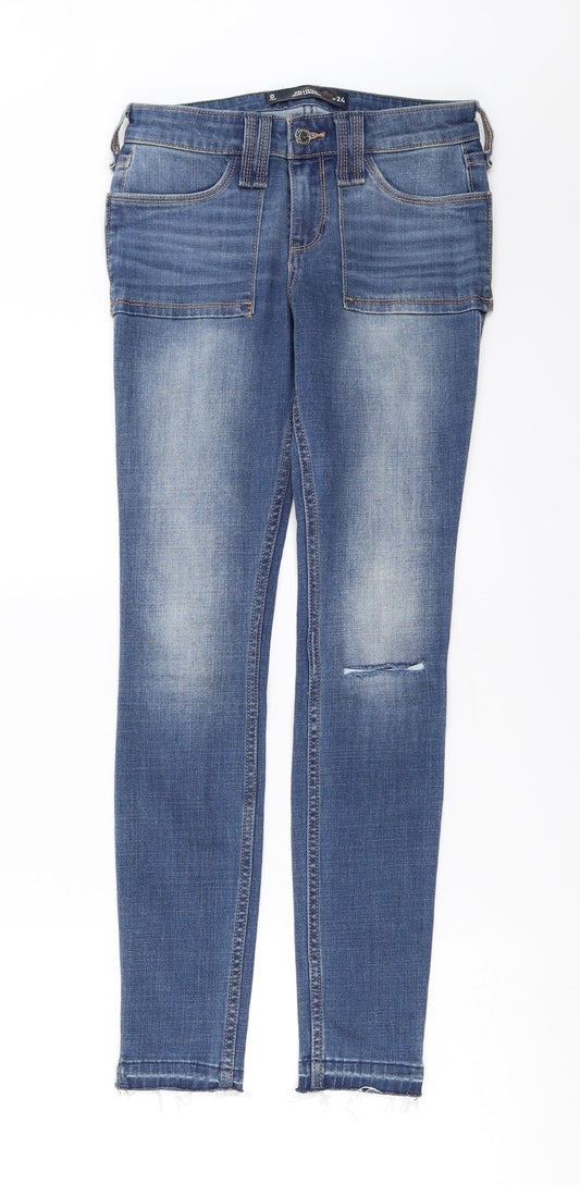 Hollister  Womens Blue   Straight Jeans Size 24 in L27 in