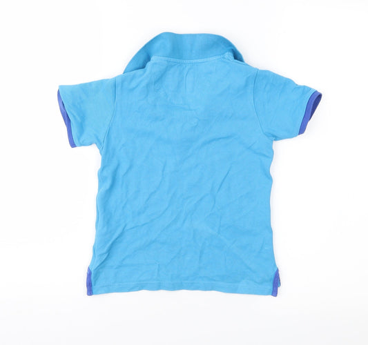 Simon Says Boys Blue Basic Polo Size 5-6 Years