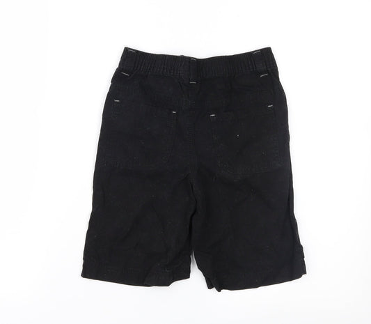 Rebel Boys Black Cropped Trousers Size 5-6 Years