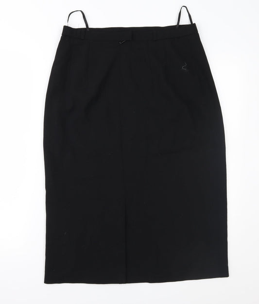 Basler Womens Black Straight & Pencil Skirt Size 30 in