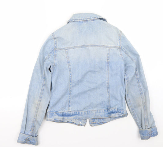 Newlook Womens Blue Jacket Coat Size 8