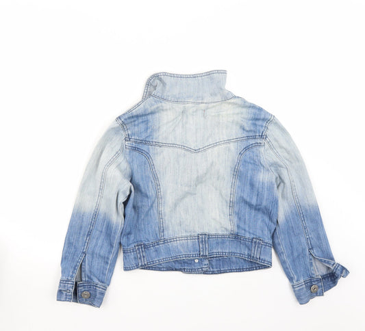 Newlook Womens Blue Jacket Coat Size 12