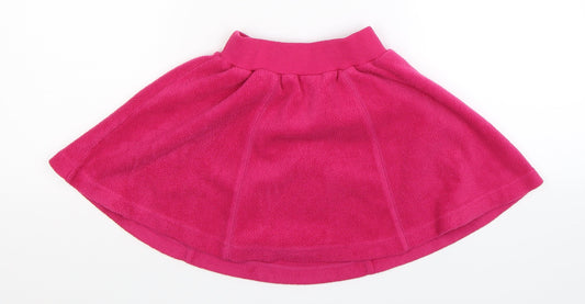 NEXT Girls Pink Fleece Flare Skirt Size 18-24 Months