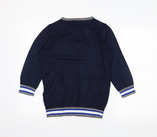 the collection Womens Blue Tunic Jumper Size 14