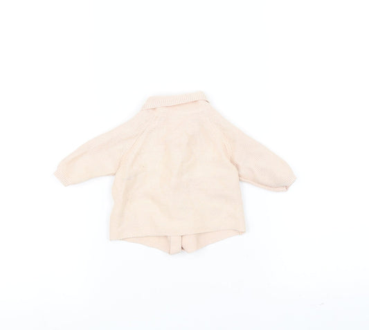 Marks and Spencer Girls Pink Jacket Size 0-3 Months