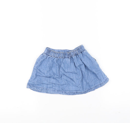 NEXT Girls Blue A-Line Skirt Size 6-9 Months