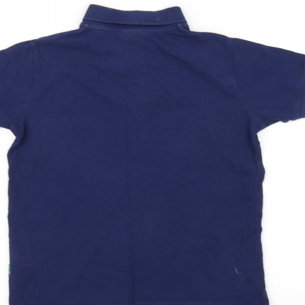 Kickers Boys Blue Basic Polo Size 11-12 Years