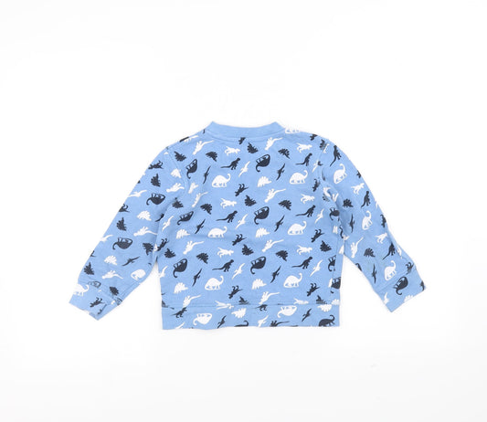 Lily & dan Girls Blue Pullover Jumper Size 5-6 Years
