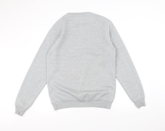 Lee Cooper Mens Grey   Pullover Jumper Size S