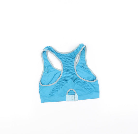 Secret Possesions Womens Blue Basic T-Shirt Size S