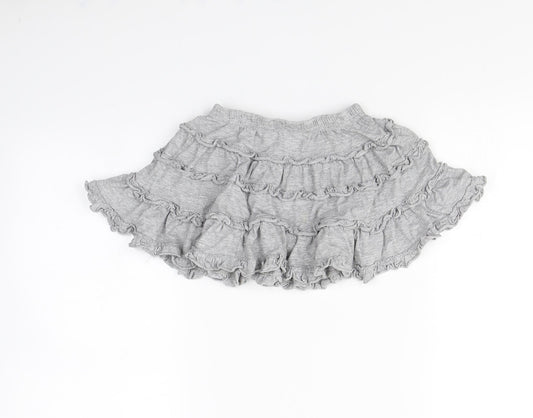 summer love Girls Grey Flare Skirt Size 4 Years