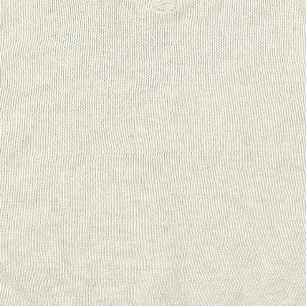 Miso Womens Beige Pullover Jumper Size 8 - Lace