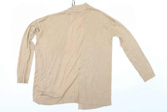 H&M Womens Beige Cardigan Jumper Size XS