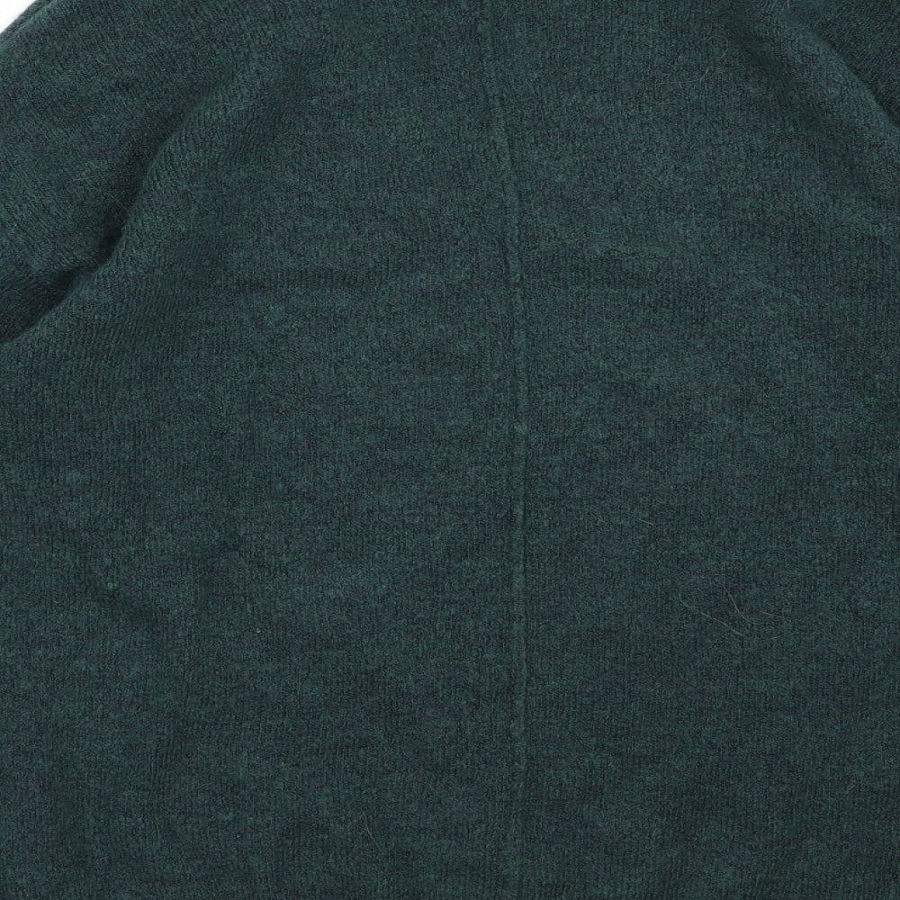 H&M Womens Green Knit Pullover Jumper Size XS