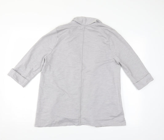 Sainsburys Womens Grey Jacket Blazer Size 12