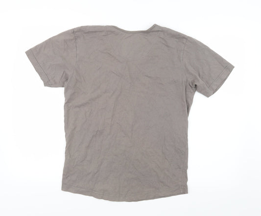 PRIDE & SOUL Womens Brown Basic T-Shirt Size M