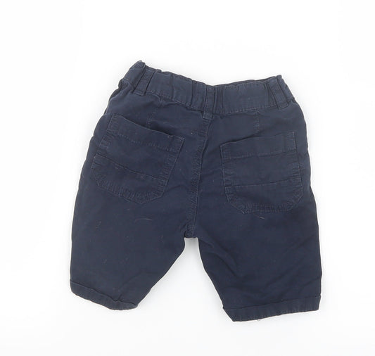 Blue Zoo Boys Blue Cropped Trousers Size 2-3 Years