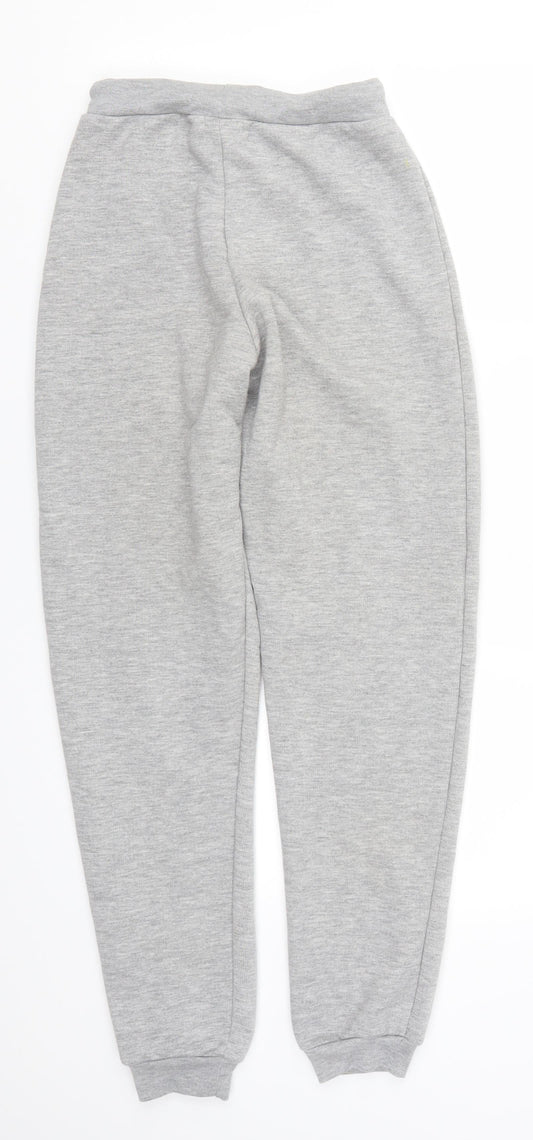 Pretty Little Thing Womens Grey Sweatpants Trousers Size 4 L28 in