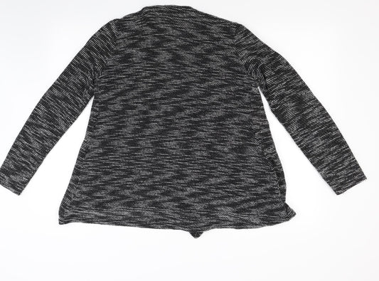 New Look Womens Grey Knit Cardigan Jumper Size M