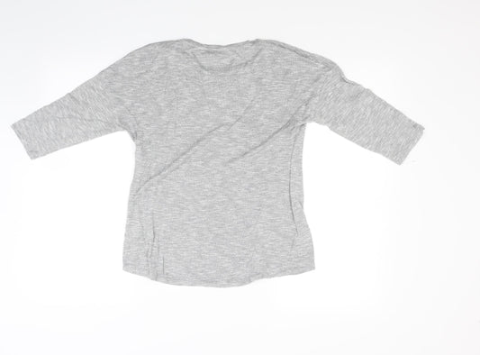 Papaya Womens Grey Knit Pullover Jumper Size 10 - Ciao Bella