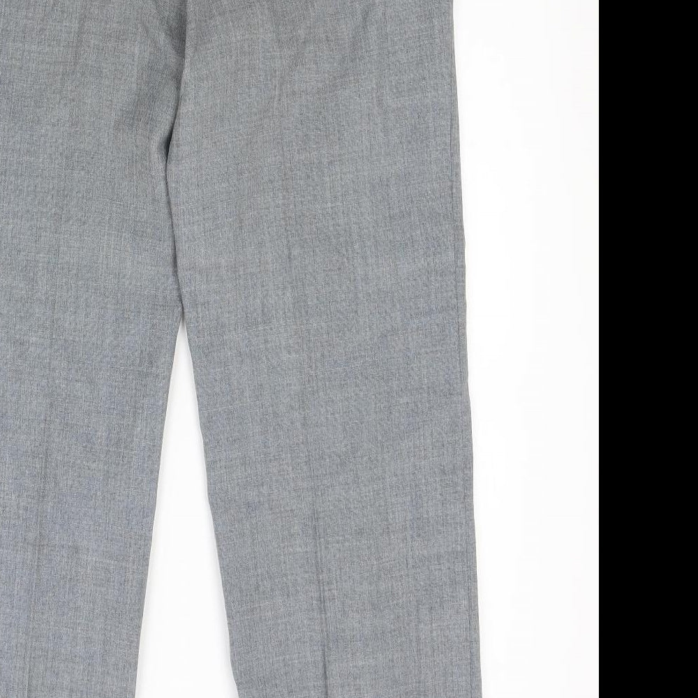 Marks and Spencer Womens Grey Trousers Size 32 L29 in