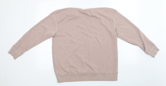 H&M Womens Pink Pullover Jumper Size M