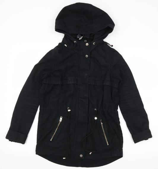 Divided by H&M Womens Black Denim Jacket Size 6