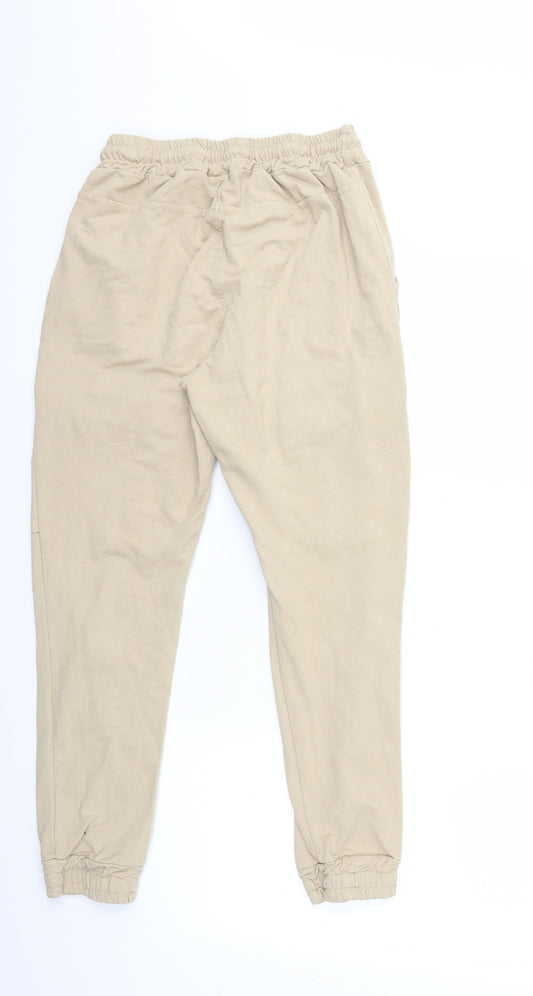 Preworn Womens Beige Sweatpants Trousers Size 23 in L25 in
