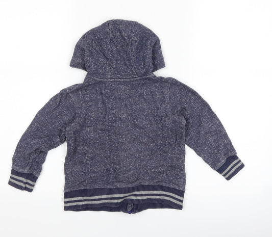 Ladybird Boys Blue Full Zip Hoodie Size 2-3 Years