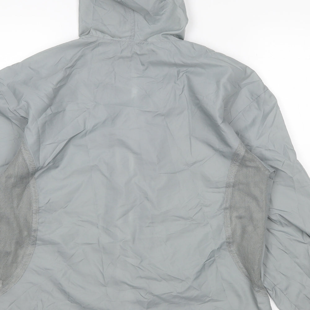 Preworn Womens Green Rain Coat Jacket Size M