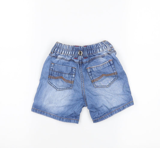 DenimCo Boys Blue Denim Cropped Jeans Size 18-24 Months