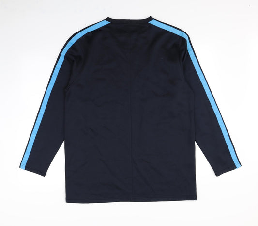 Mennace Mens Blue Pullover Jumper Size M