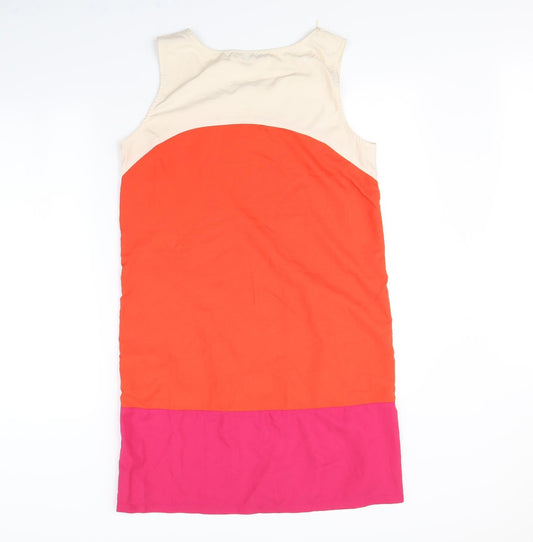Peacocks Womens Multicoloured Sheath Size 12