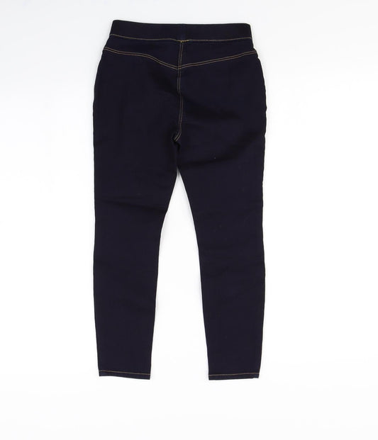 George Girls Blue Skinny Jeans Size 7 Years