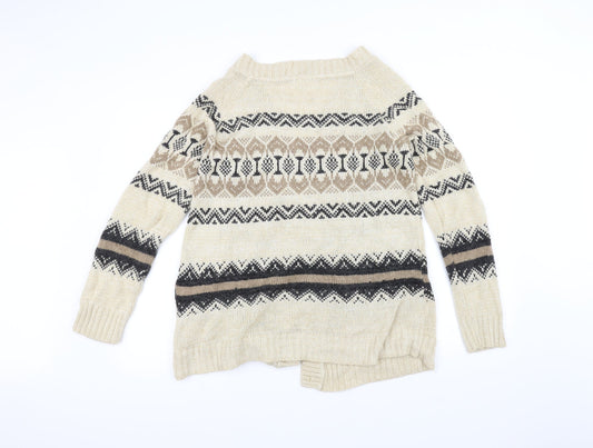 generation Girls Brown Jacket Coatigan Size 14-15 Years