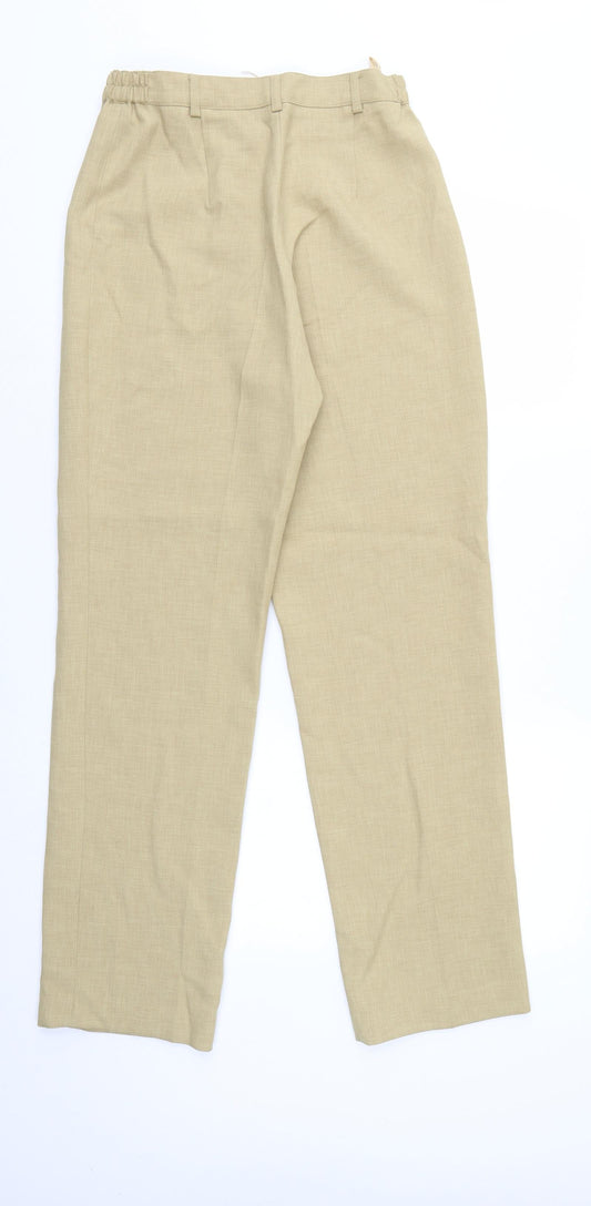Preworn Womens Beige Trousers Size 12 L29 in