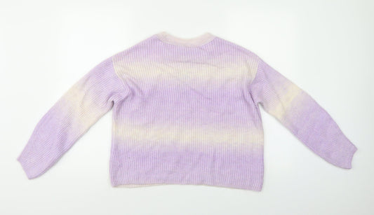 New Look Womens Multicoloured Pullover Jumper Size L