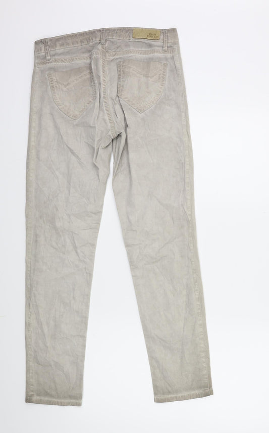 Blue Fire Co Womens Grey Skinny Jeans Size 27 in L29 in