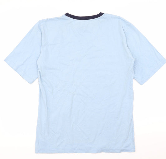 Matalan Boys Blue Basic T-Shirt Size 12-13 Years