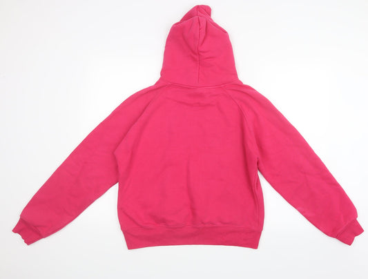 Wigan Athletic Womens Pink Pullover Hoodie Size L