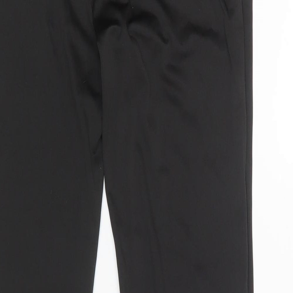 Preworn Womens Black Trousers Size M L27 in