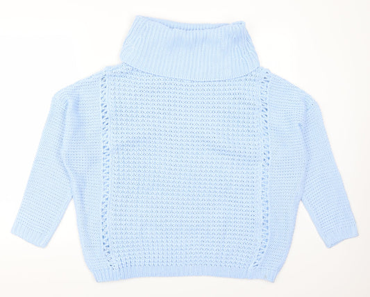 Pep & Co Womens Blue Pullover Jumper Size 16