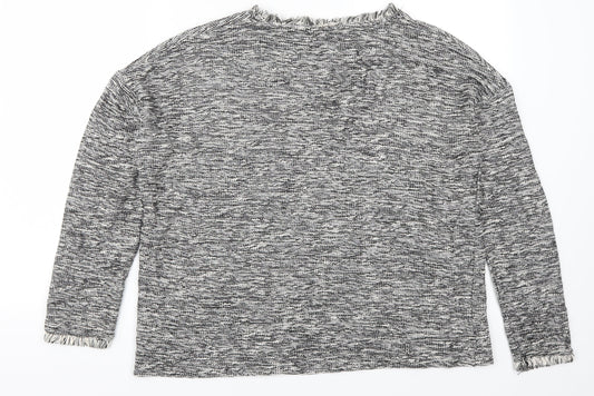 River Island Womens Grey Pullover Jumper Size 10